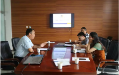 新华社河北分社记者到华兴公司采风