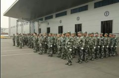 华兴公司第三届军训汇演圆满落幕！