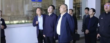 省发改委地区处朱文治处长莅临华兴参观指导